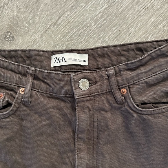 Zara High Rise Jeans Size 4 - Picture 3 of 3